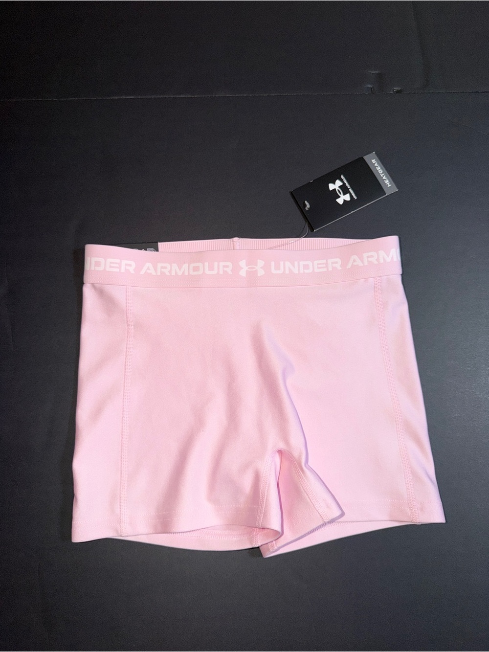 Under Armour Light Pink Women's Training Bike Shorts